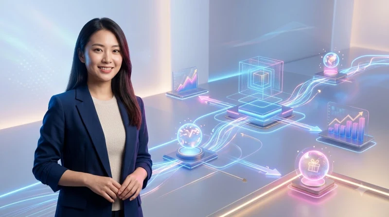Ảnh minh họa khái niệm nạp tiền trực tuyến với ví kỹ thuật số và dòng tiền chảy