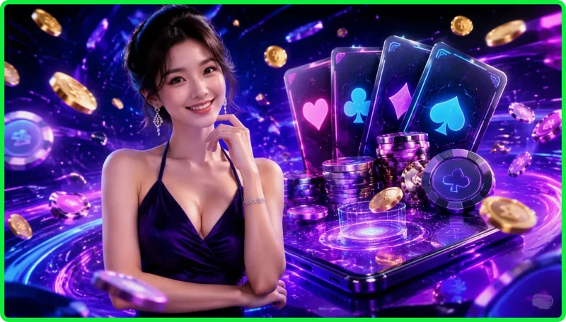 Bảng lịch sử Baccarat hiển thị các thế bài cầu bệt và cầu nhảy