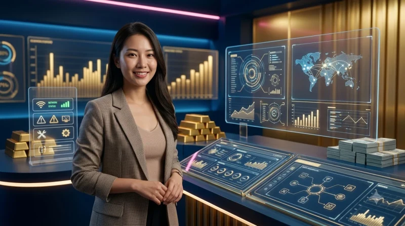 laptop-va-dien-thoai-hien-thi-thong-bao-bao-tri-he-thong-voi-anh-sang-neon Laptop và điện thoại hiển thị thông báo bảo trì hệ thống với ánh sáng neon