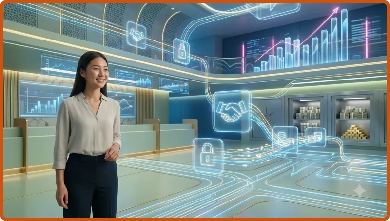 Minh họa các bước đăng nhập premium platform đơn giản và trực quan