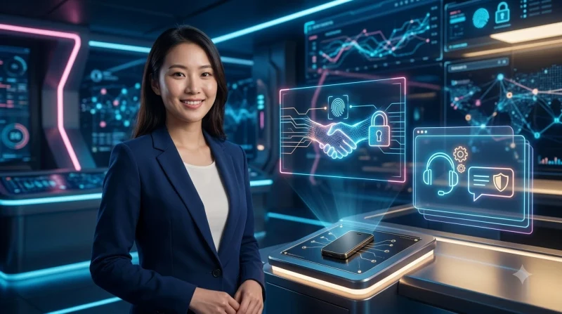 Minh họa hệ thống thanh toán an toàn và chăm sóc khách hàng chuyên nghiệp