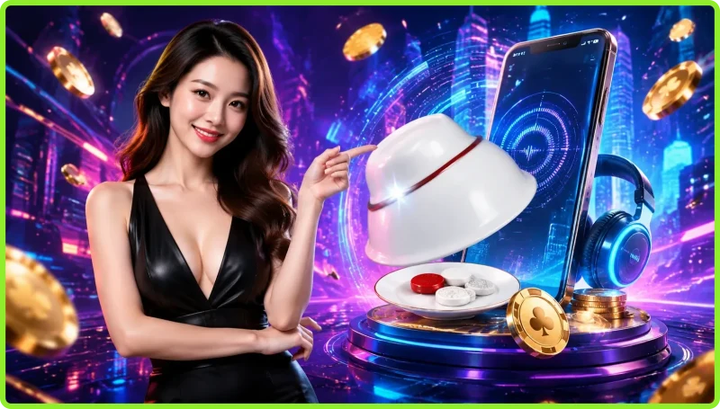 Minh họa quy trình thực hành cách nghe vị xóc đĩa, tập trung vào đôi tay đang xóc bát và hình ảnh sóng âm tượng trưng cho việc phân tích âm thanh quân vị.